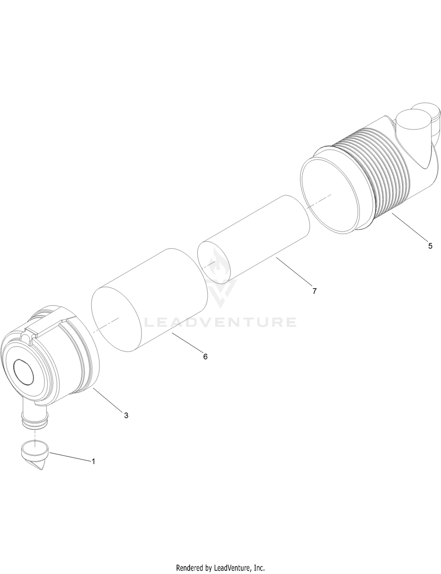 Air Cleaner Assembly No. 99-5410