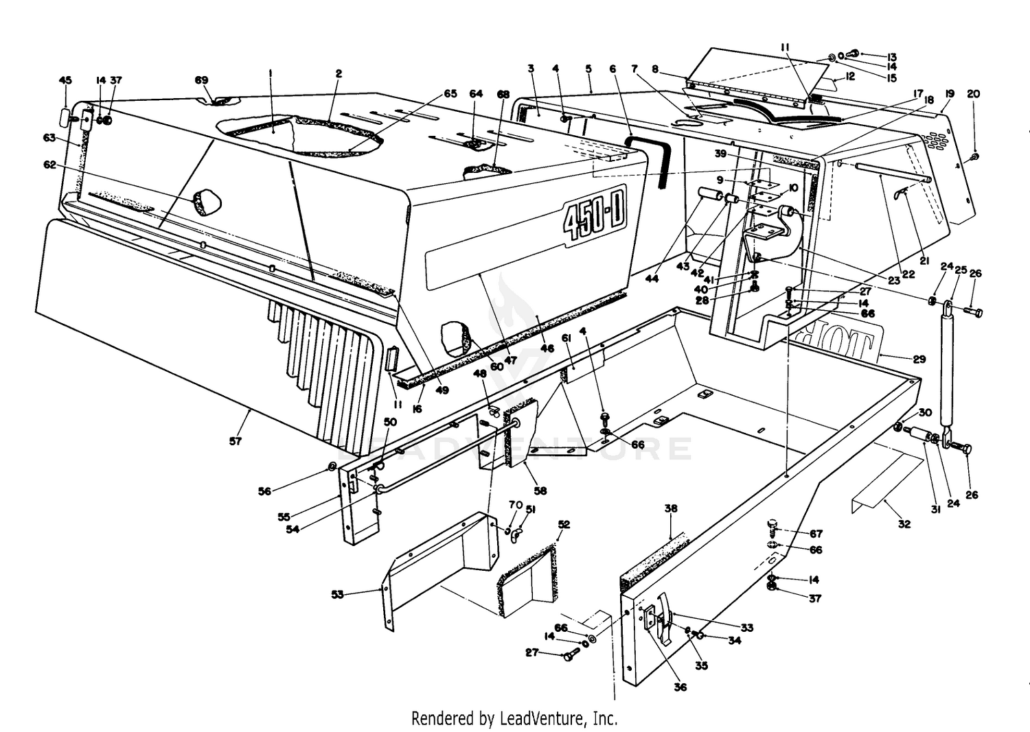 Front  Rear Canopy Assembly