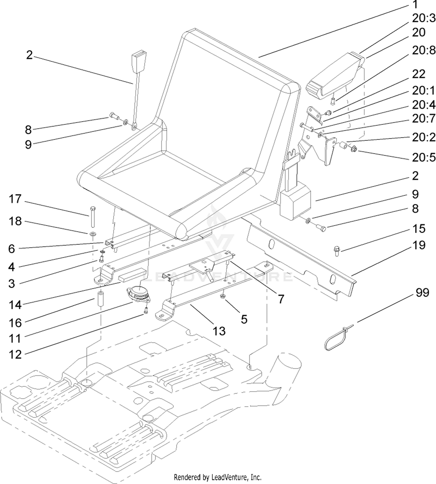 Seat Mounting Assembly