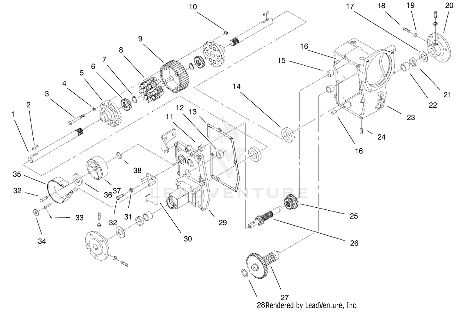 Hydro Transaxle Assembly