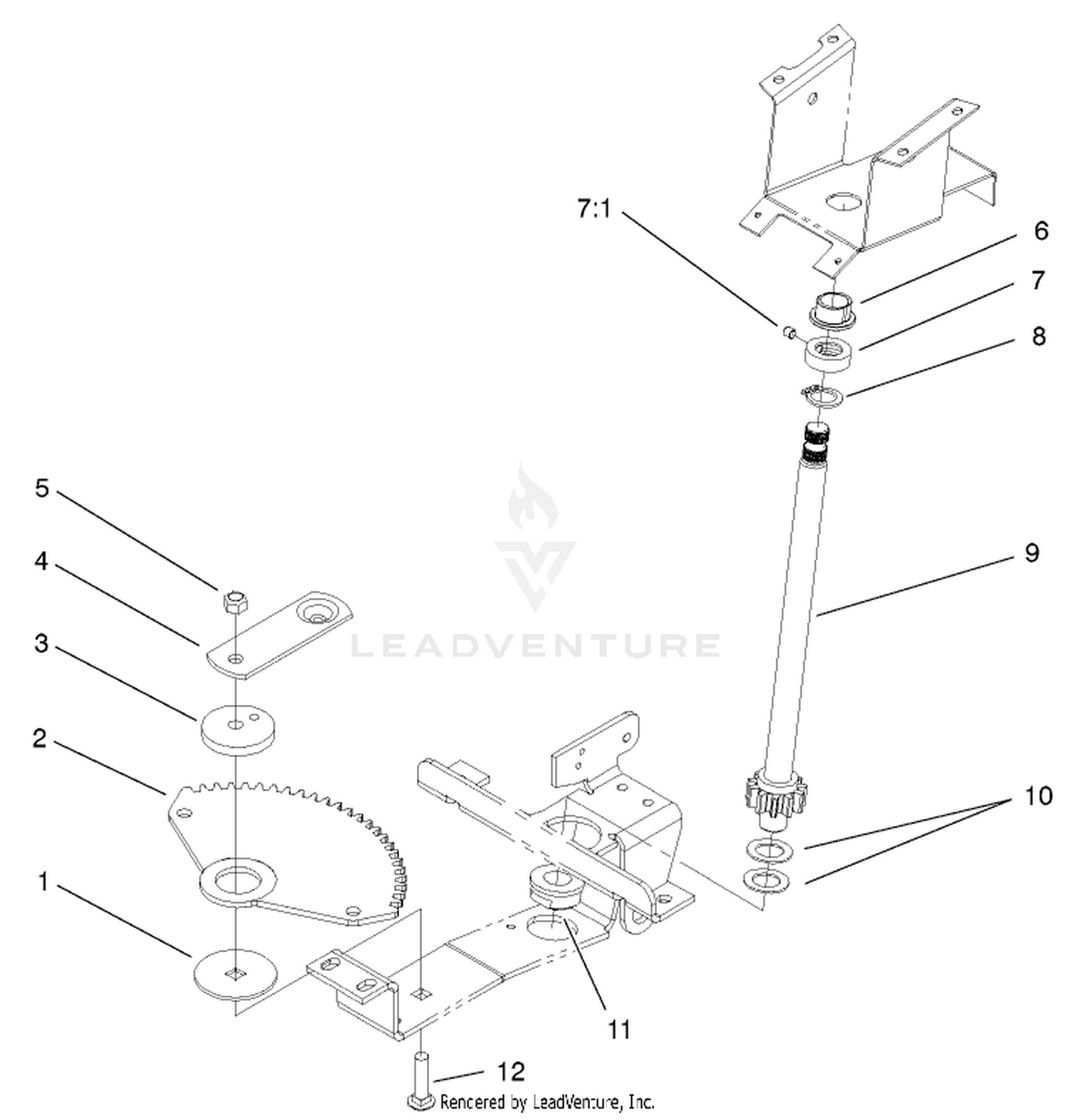 Lower Steering Assembly