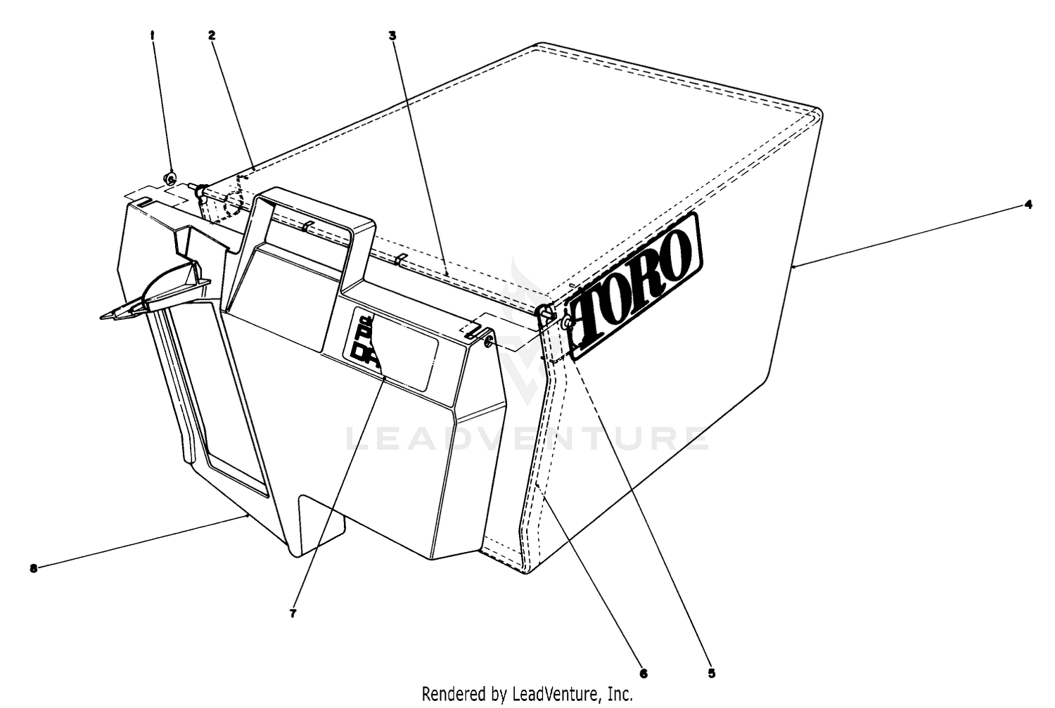 Grass Bag Assembly No.11-0189