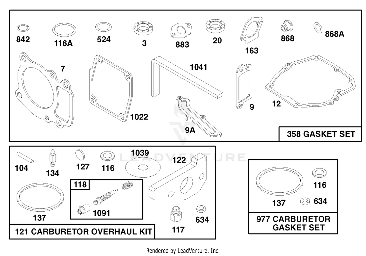 Engine Gts 150 (model No. 20465 Only) 8