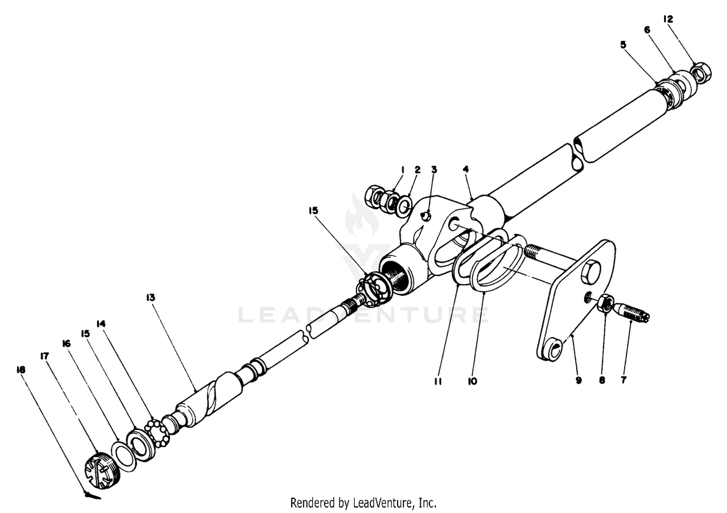 Steering Gear Assembly-33-4350