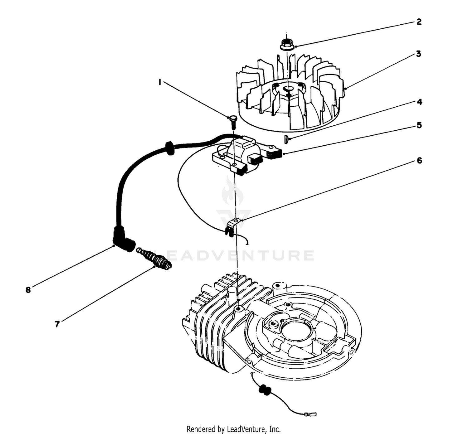 Ignition Assembly (model No. 47pp3-6)
