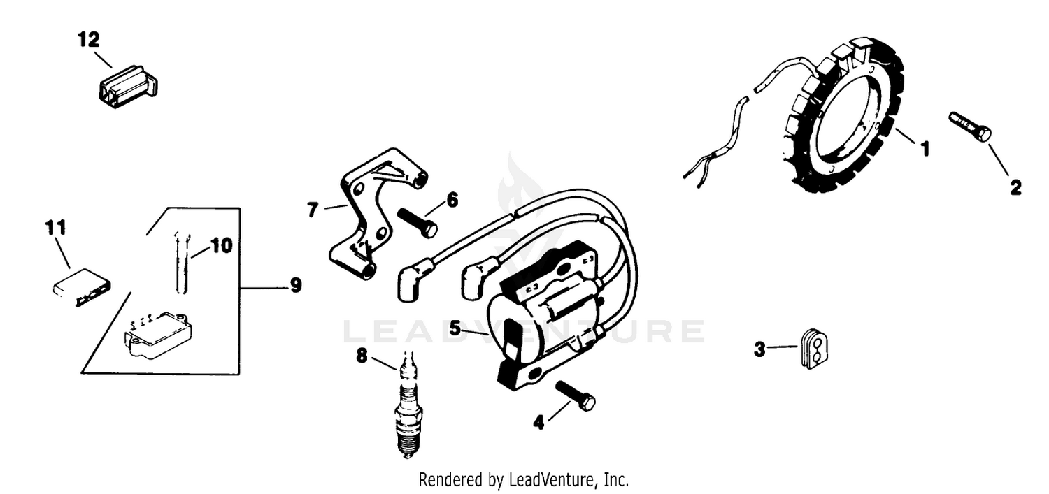 Ignition-Engine Kohler Model No. M18qs-24657 (continued)