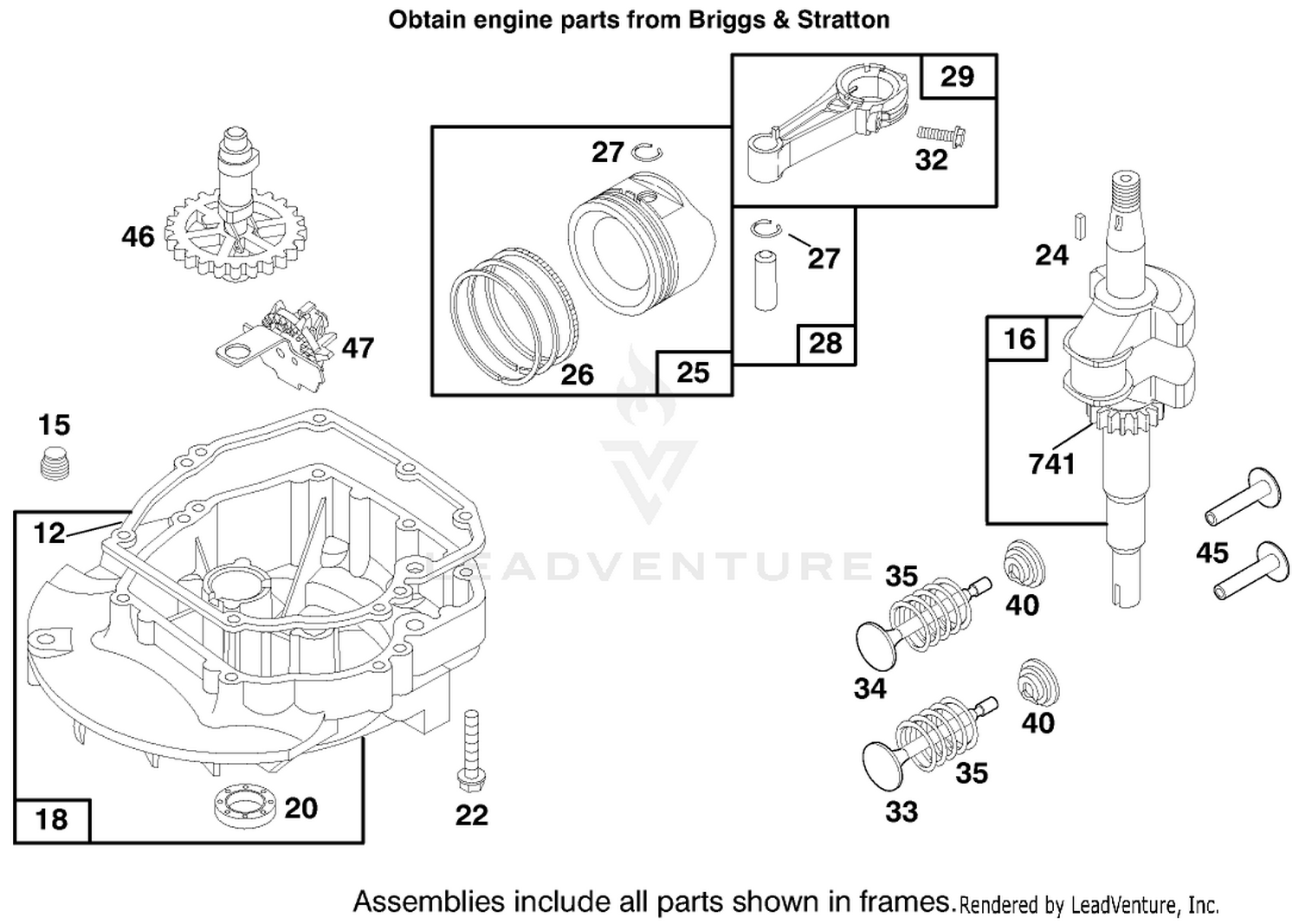 Engine Briggs  Stratton Model 12f802-0667-01 2