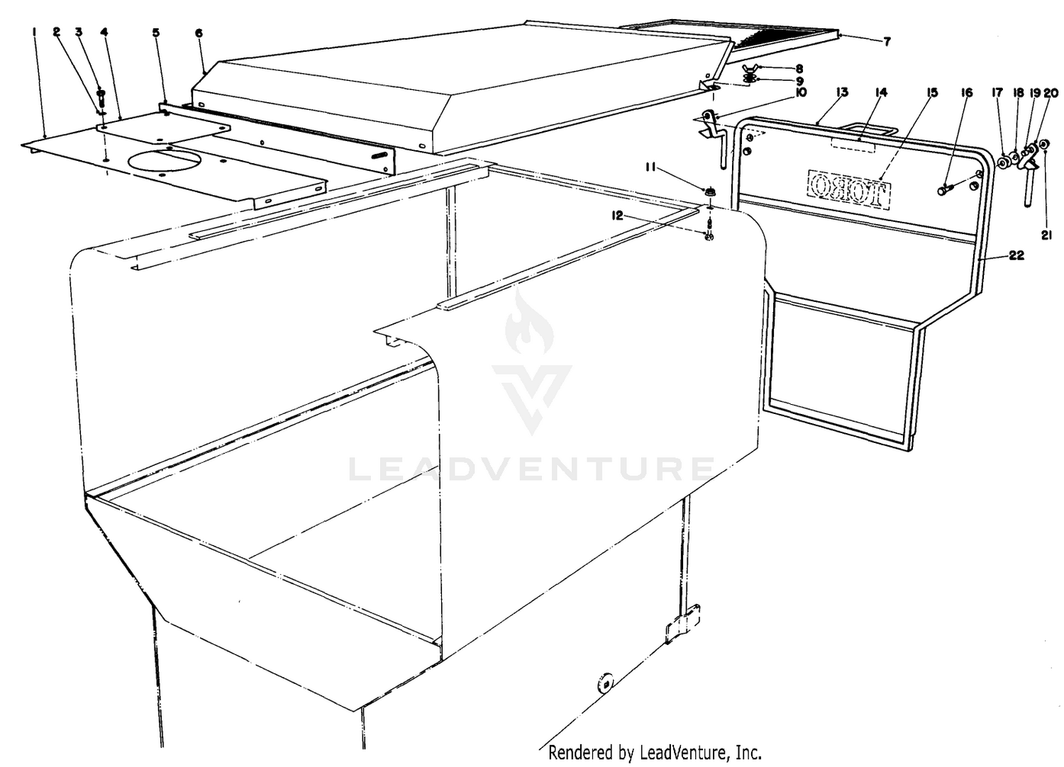 Grounds Maintenance Vac Steel Box Model No. 30894 (continued)
