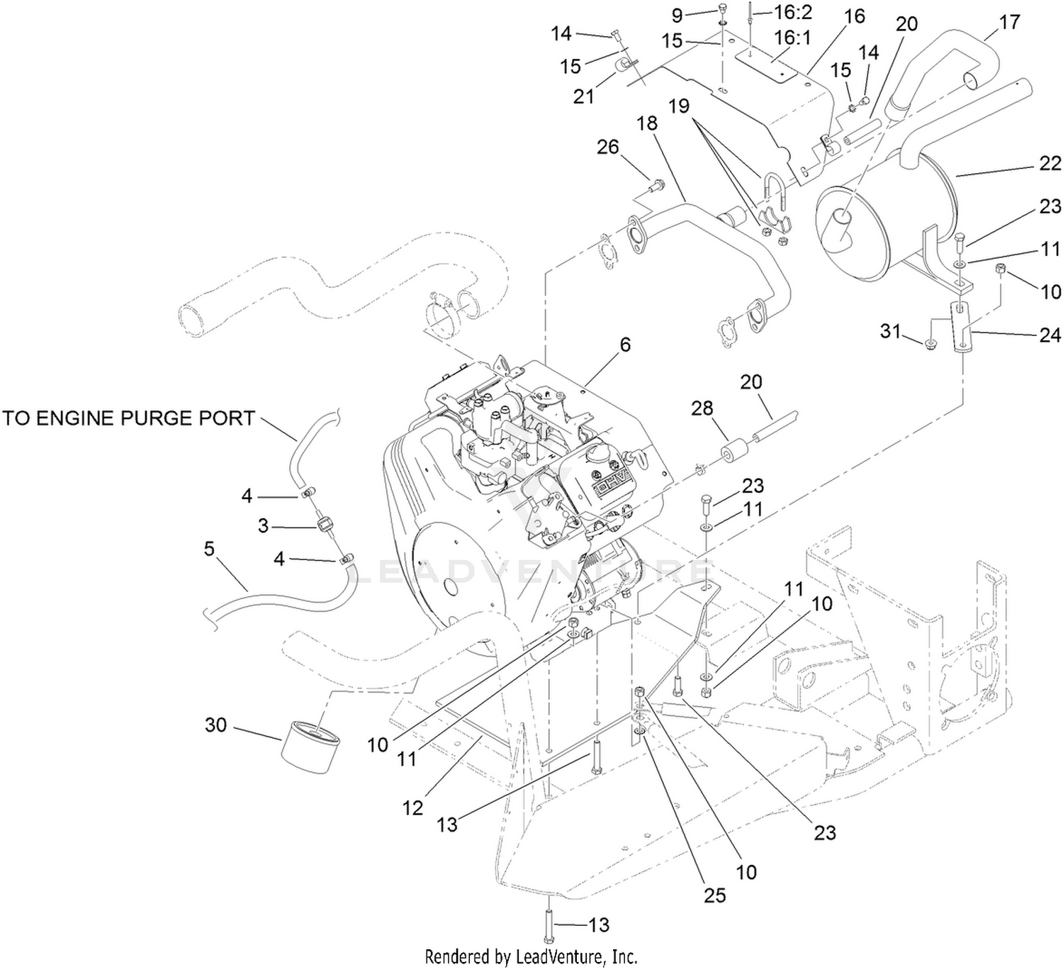 Engine Installation Assembly