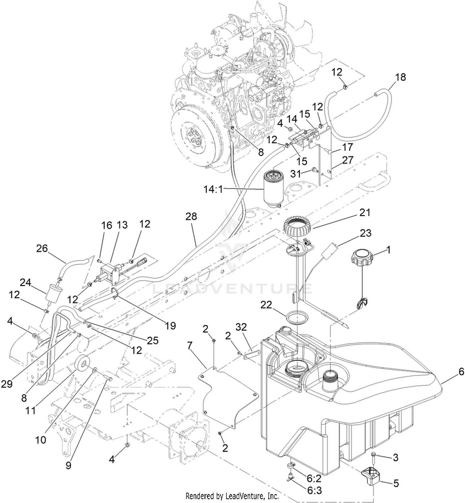 Assembly diagram
