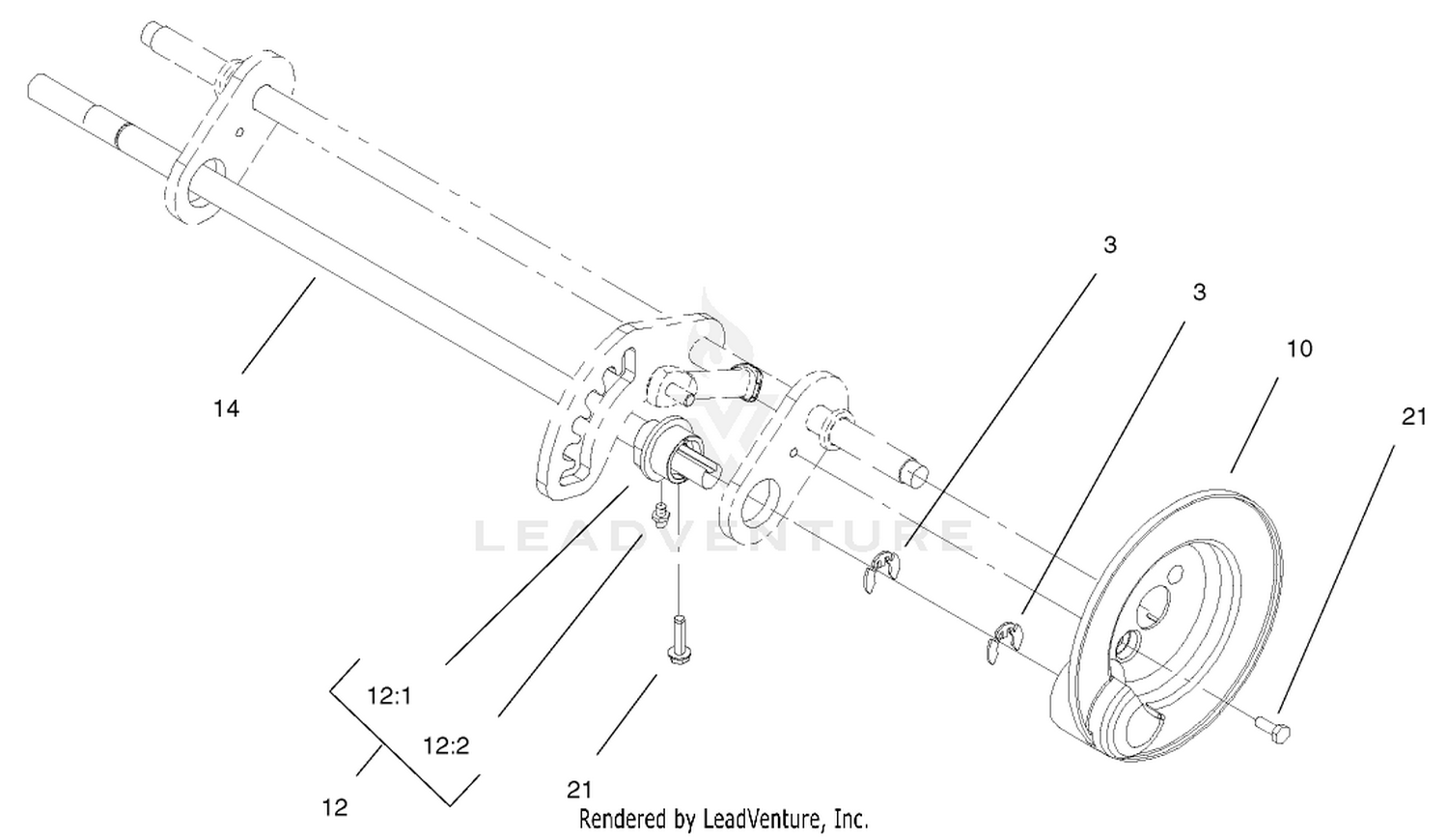 Pivot Shaft Assembly