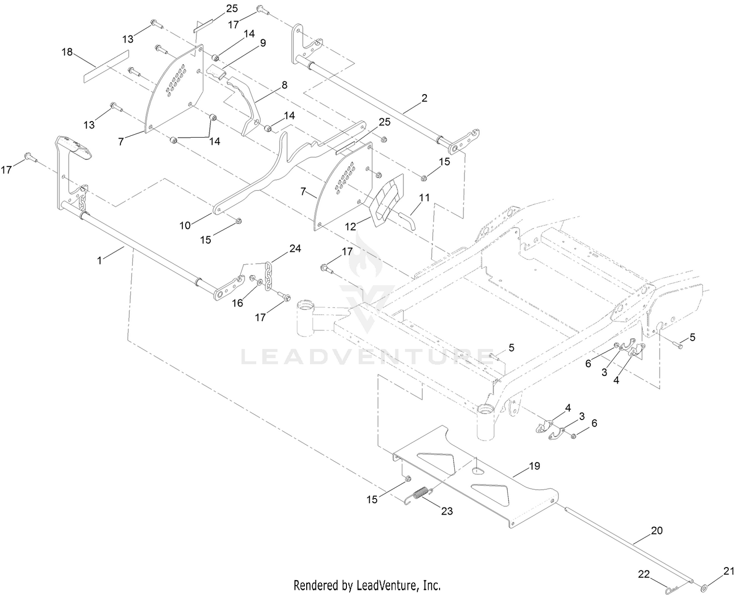 Deck Lift Assembly