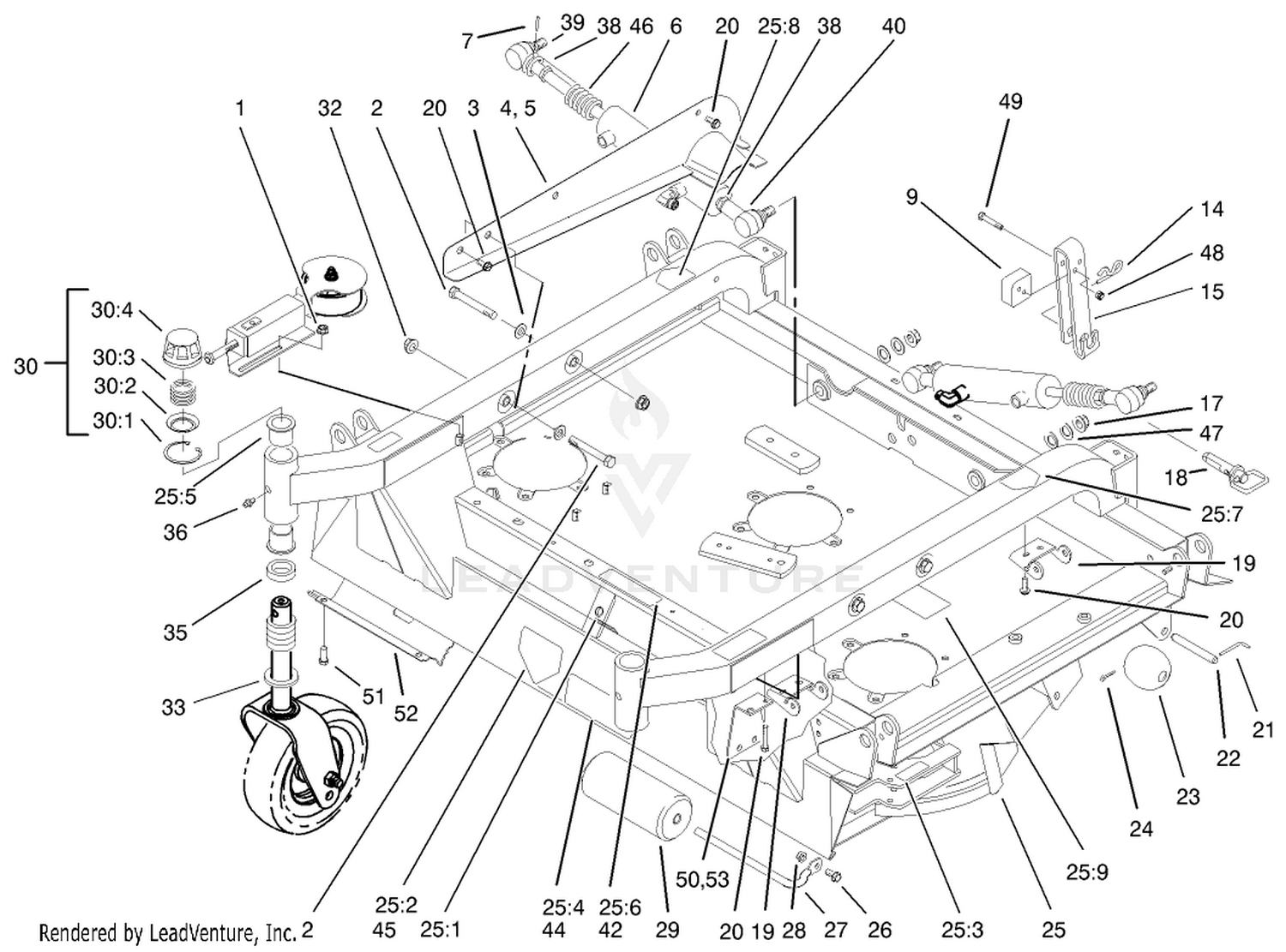 Center Deck Assembly
