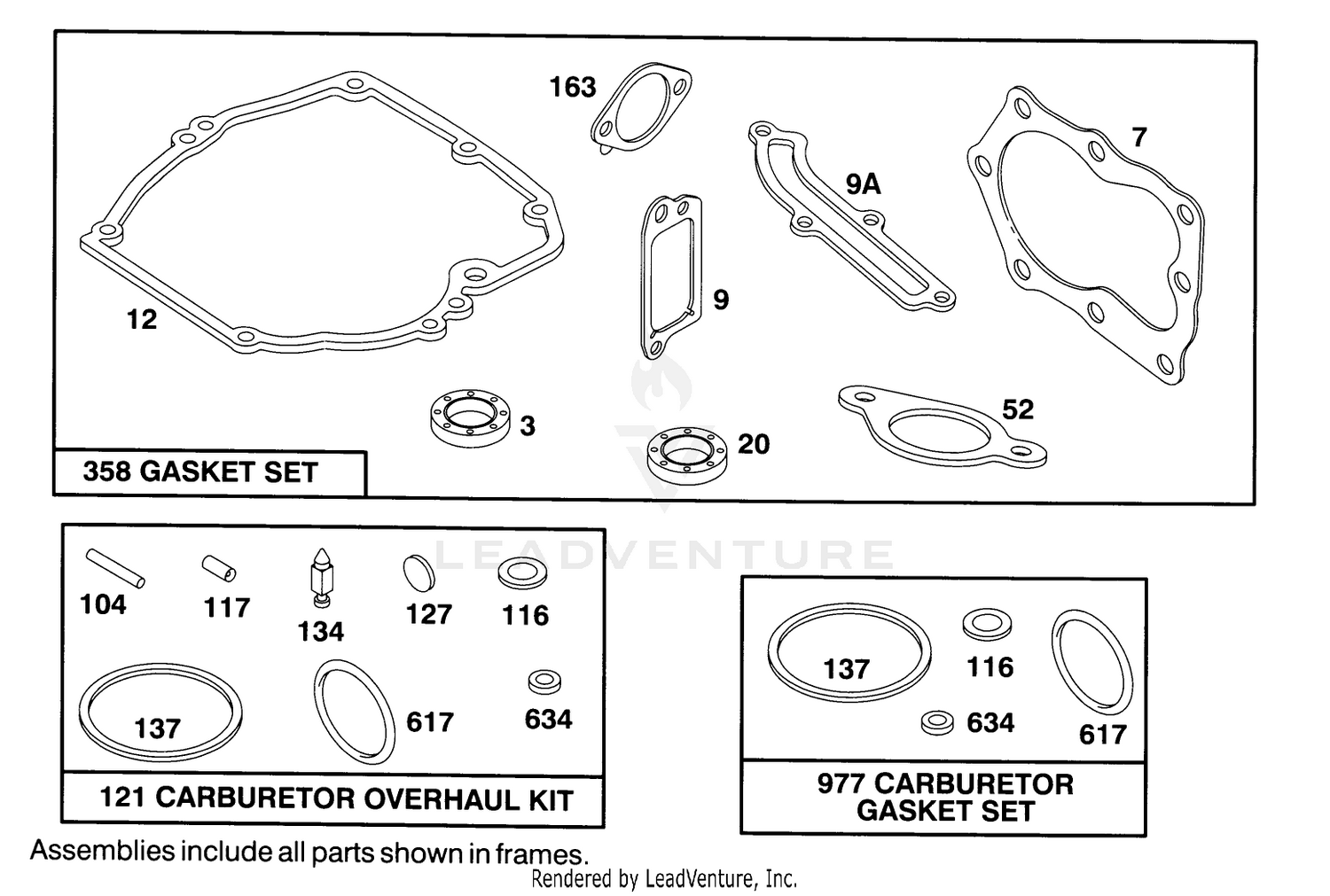 Engine Briggs  Stratton Model 122702-3171-01 8