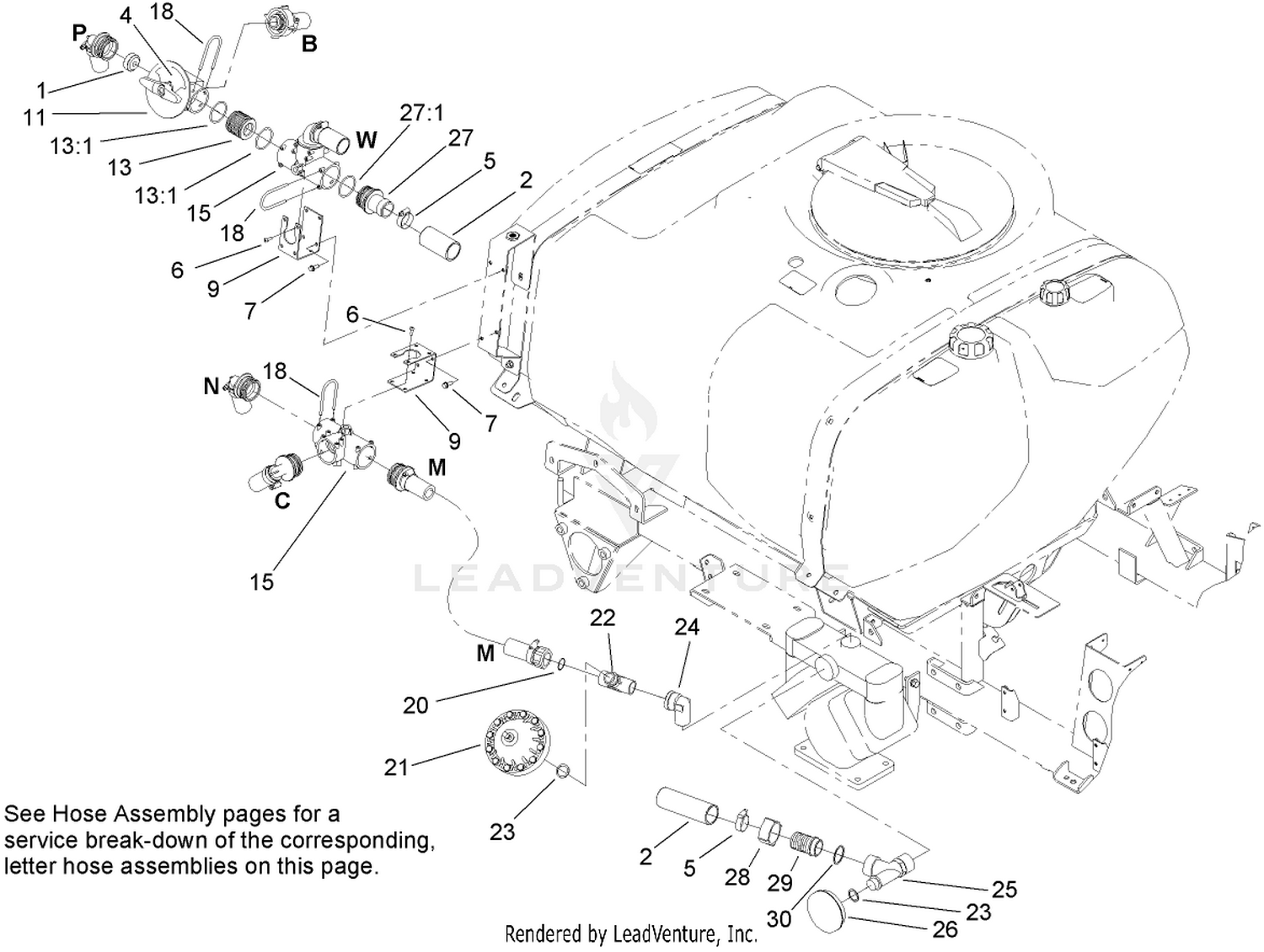 Assembly diagram