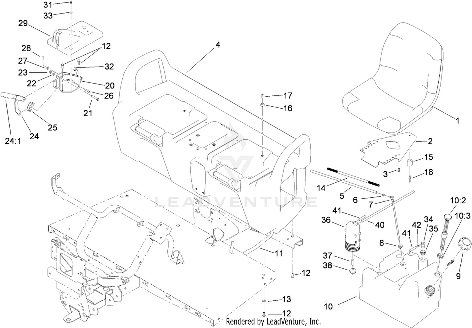 Seat Base Assembly