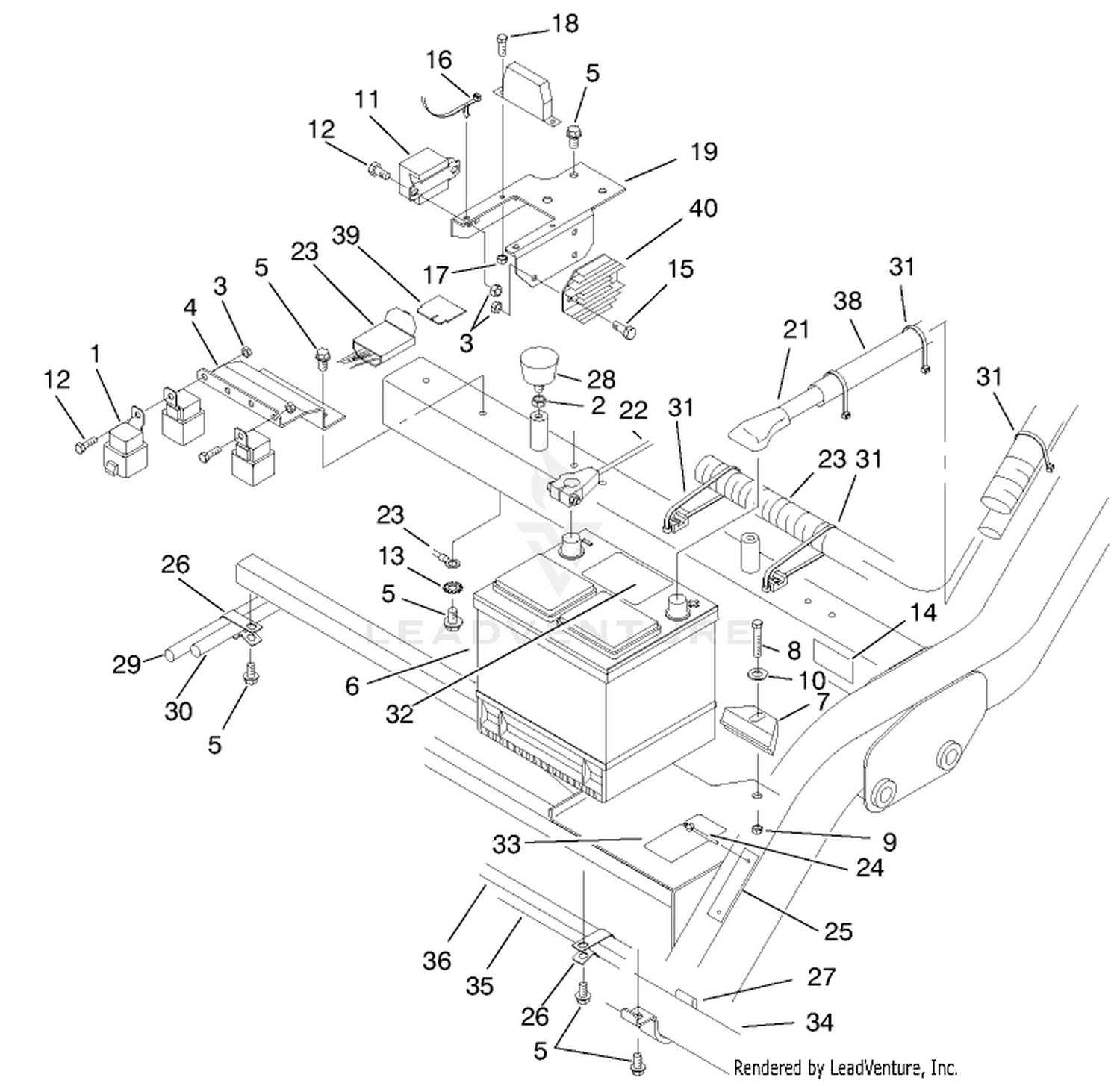Electronics Installation Assembly