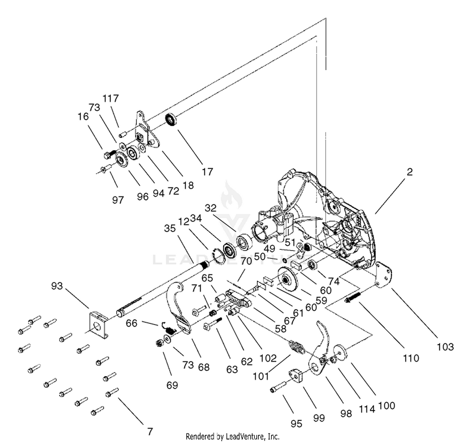 Housing and Bearing Assembly