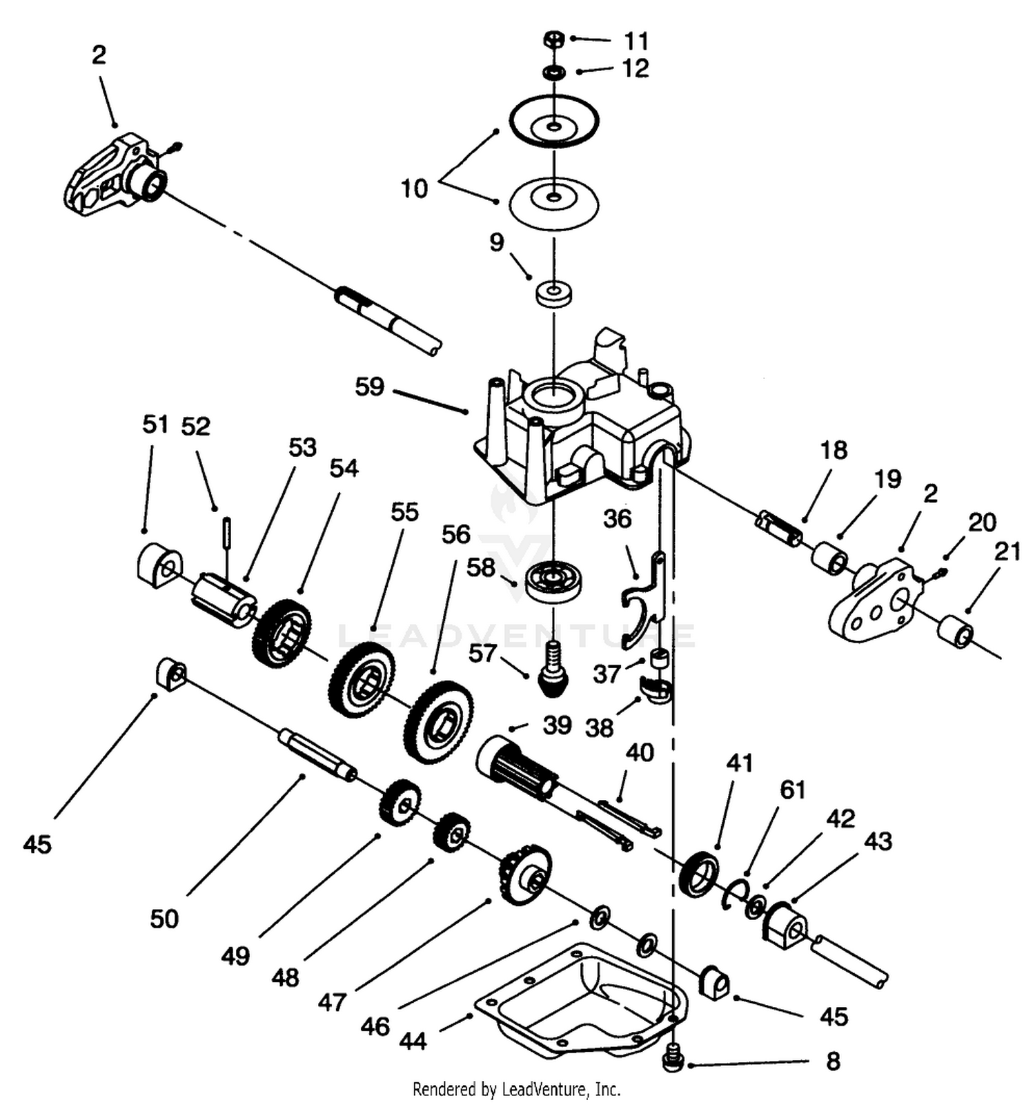 Gear Case Assembly