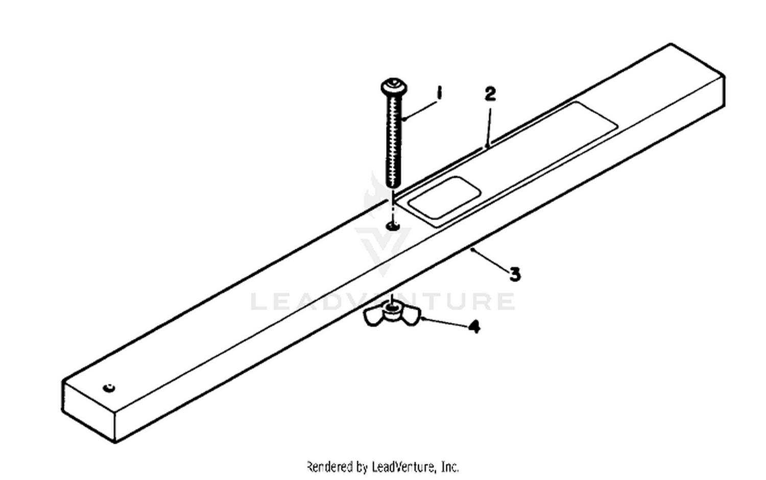 Gauge Bar Assembly No. 59-7900