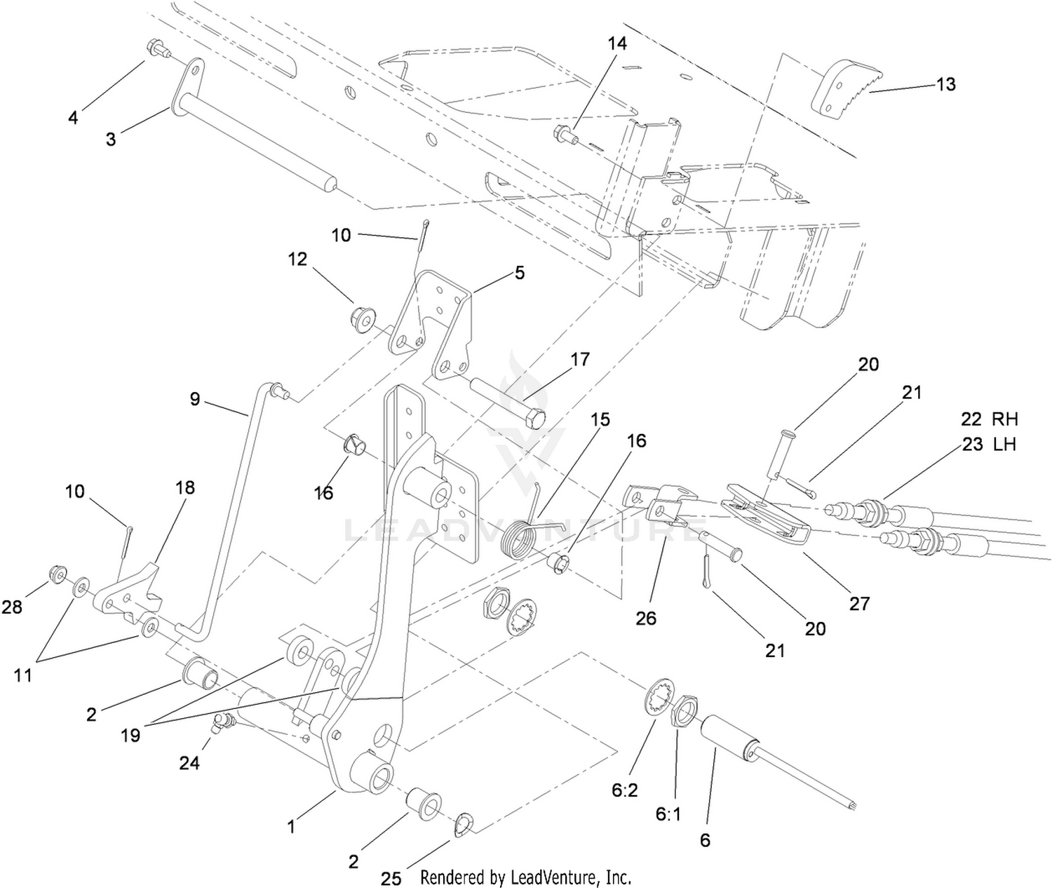 Brake Pedal Assembly