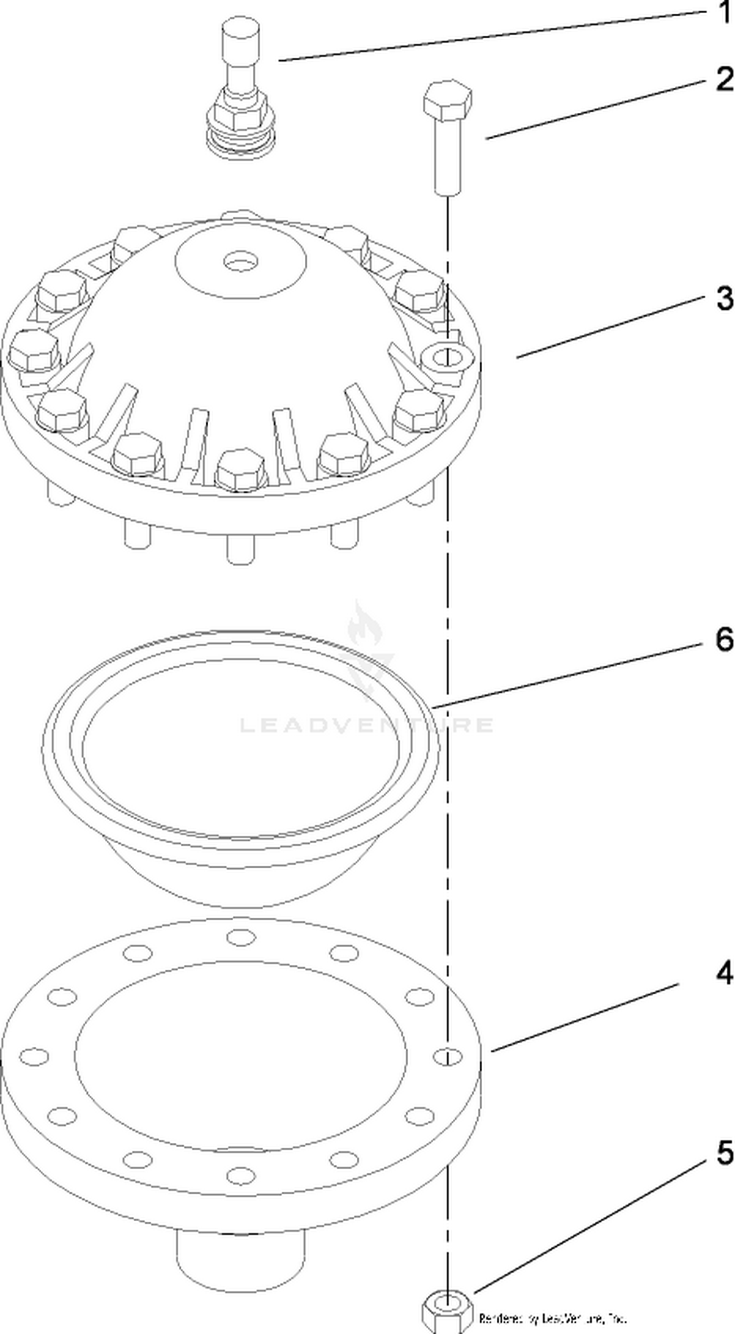 Pressure Damper Assembly No. 100-6662