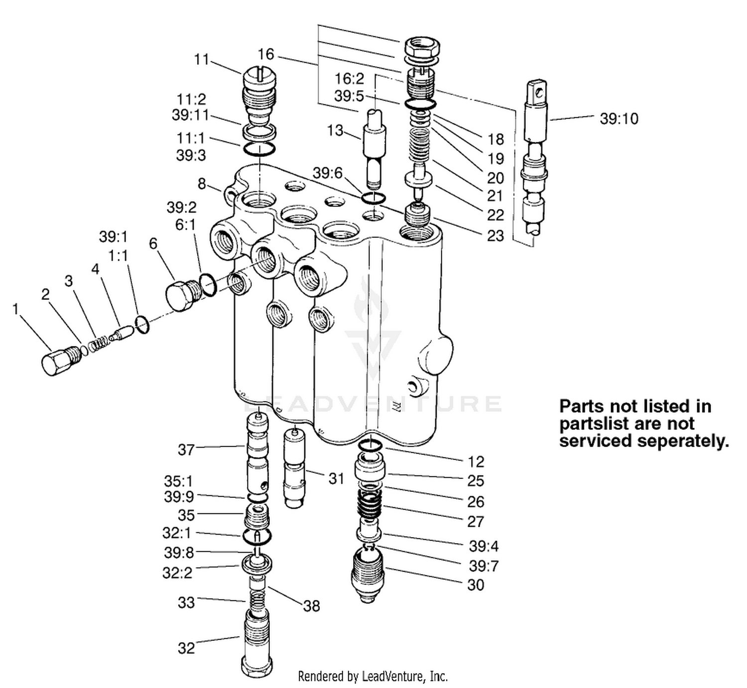 Lift Valve Assembly No. 92-7762