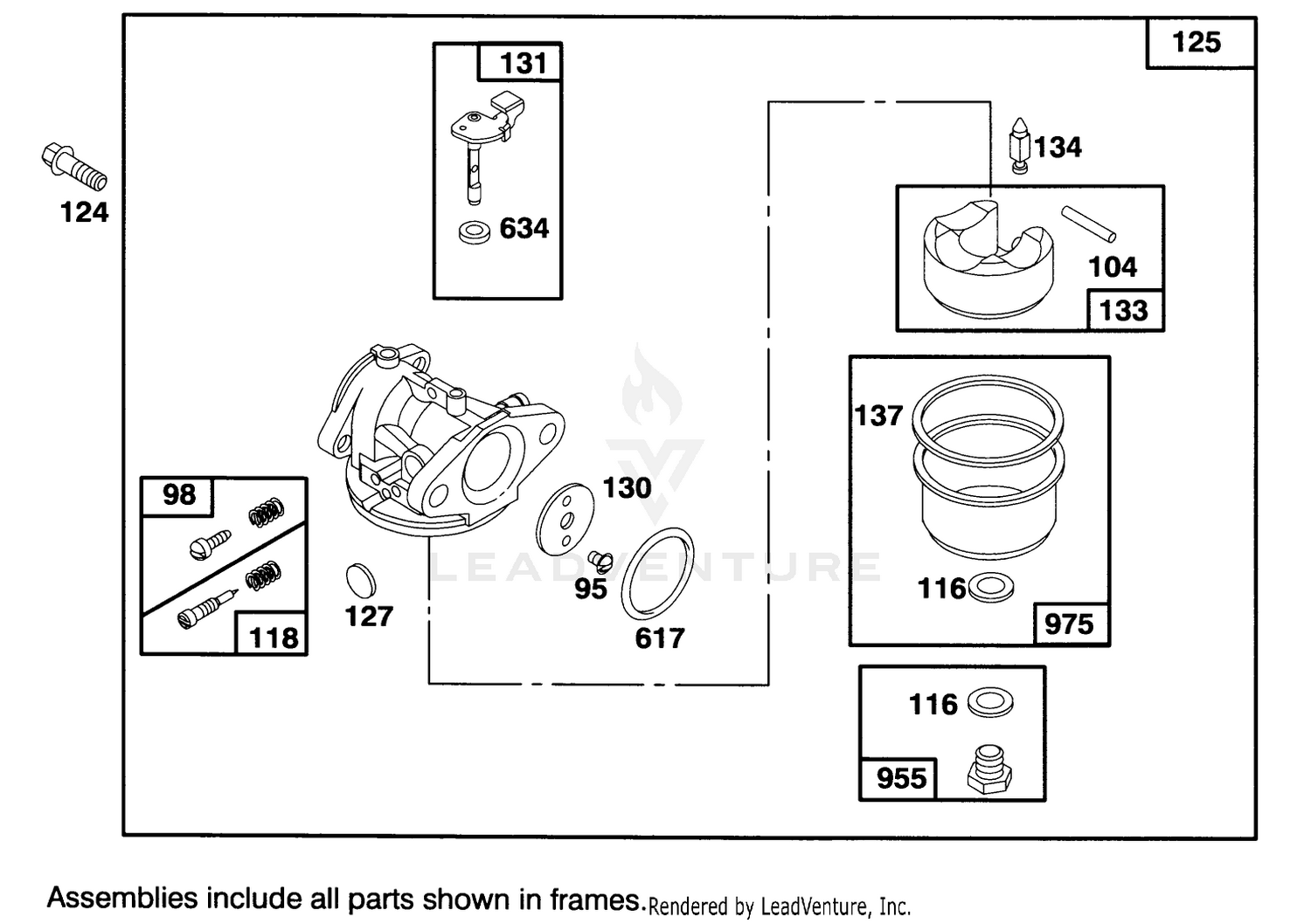 Engine Briggs  Stratton Model 127802-0514-21 3