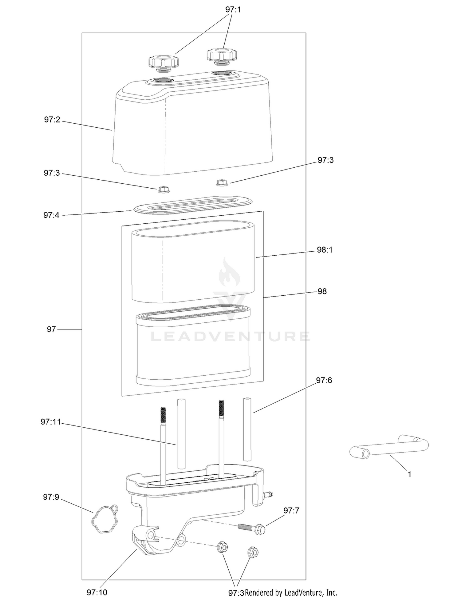 Air Intake and Filtration Assembly