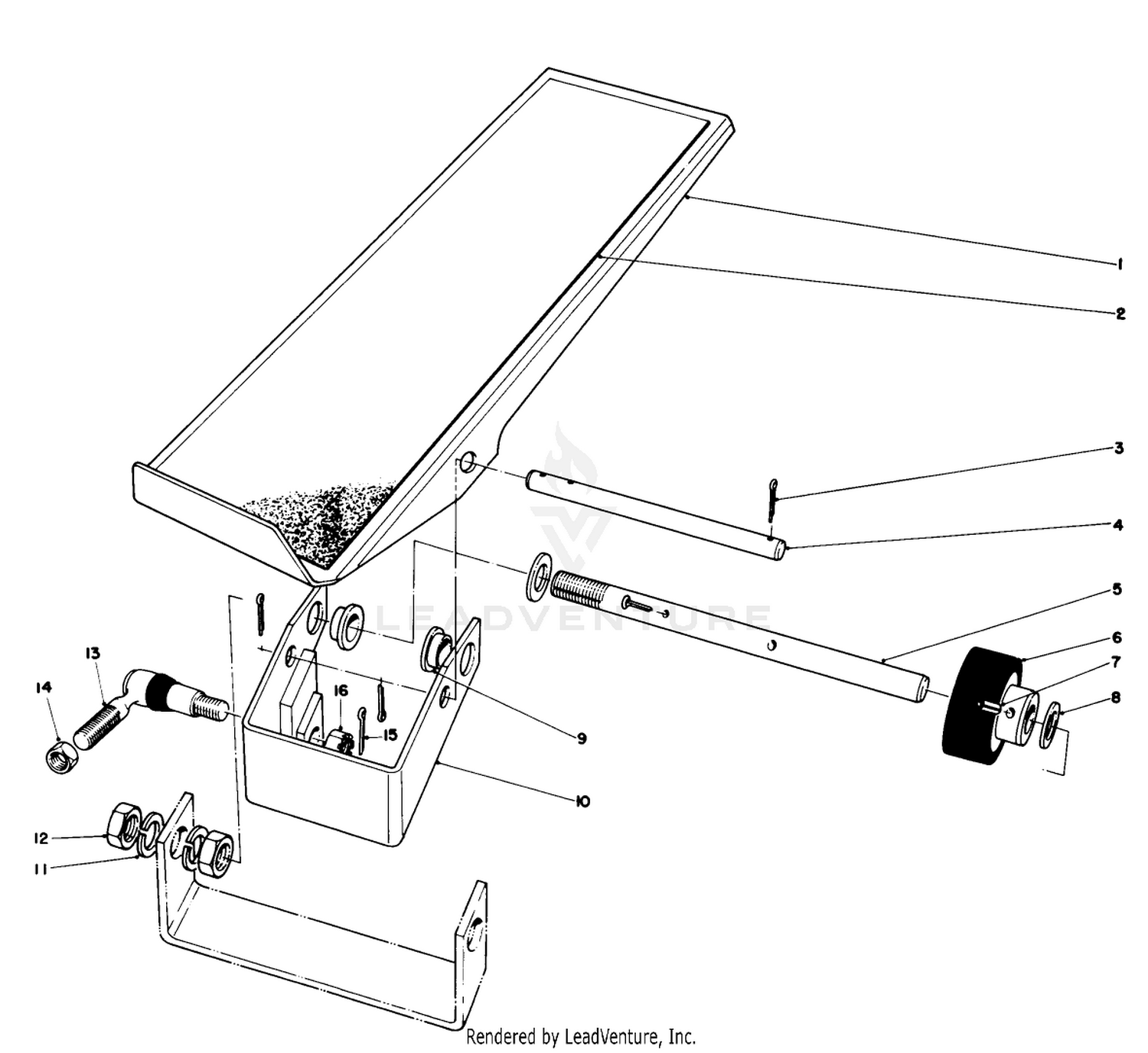 Traction Pedal Assembly