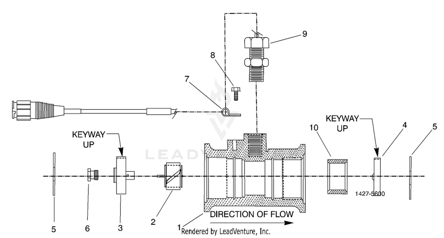 FLOW METER 104-9087