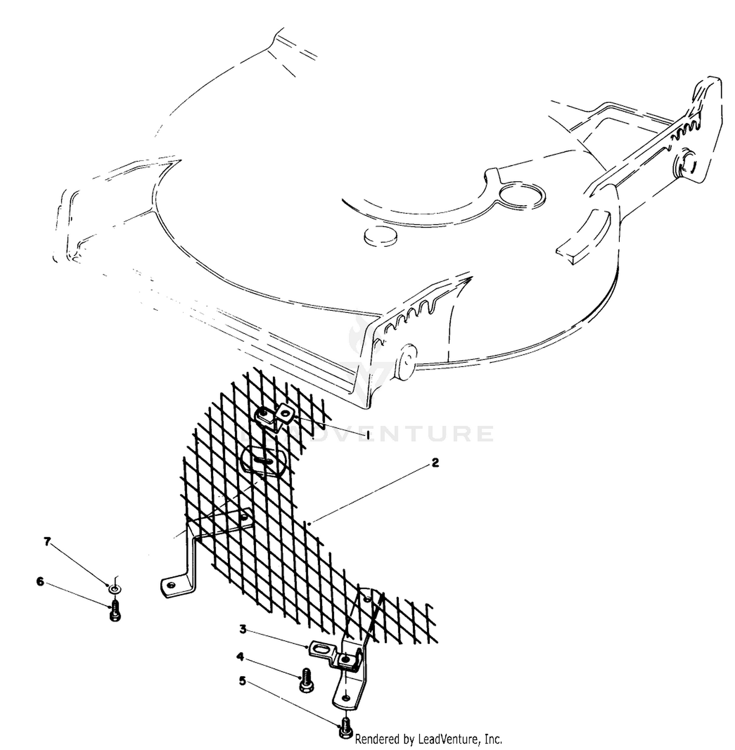 Leaf Shredder Kit Model No. 59157 (optional)