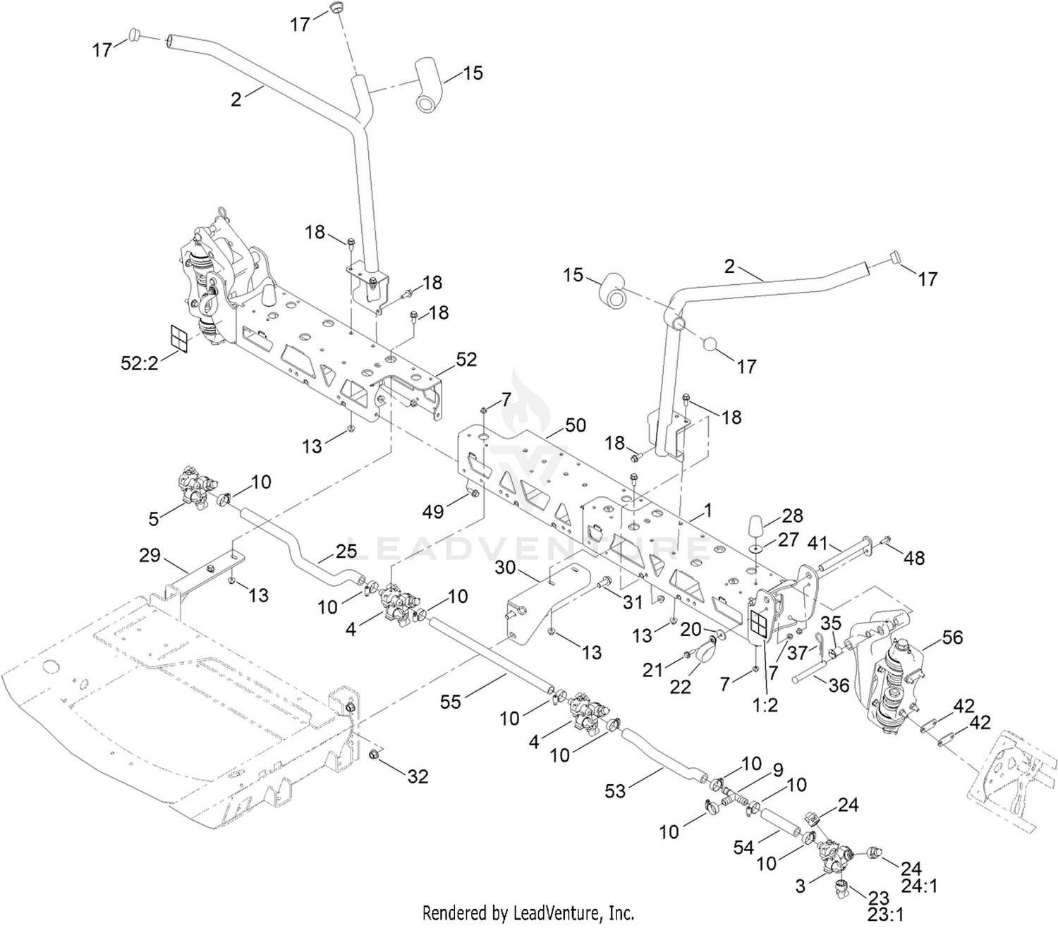 Center Boom Assembly
