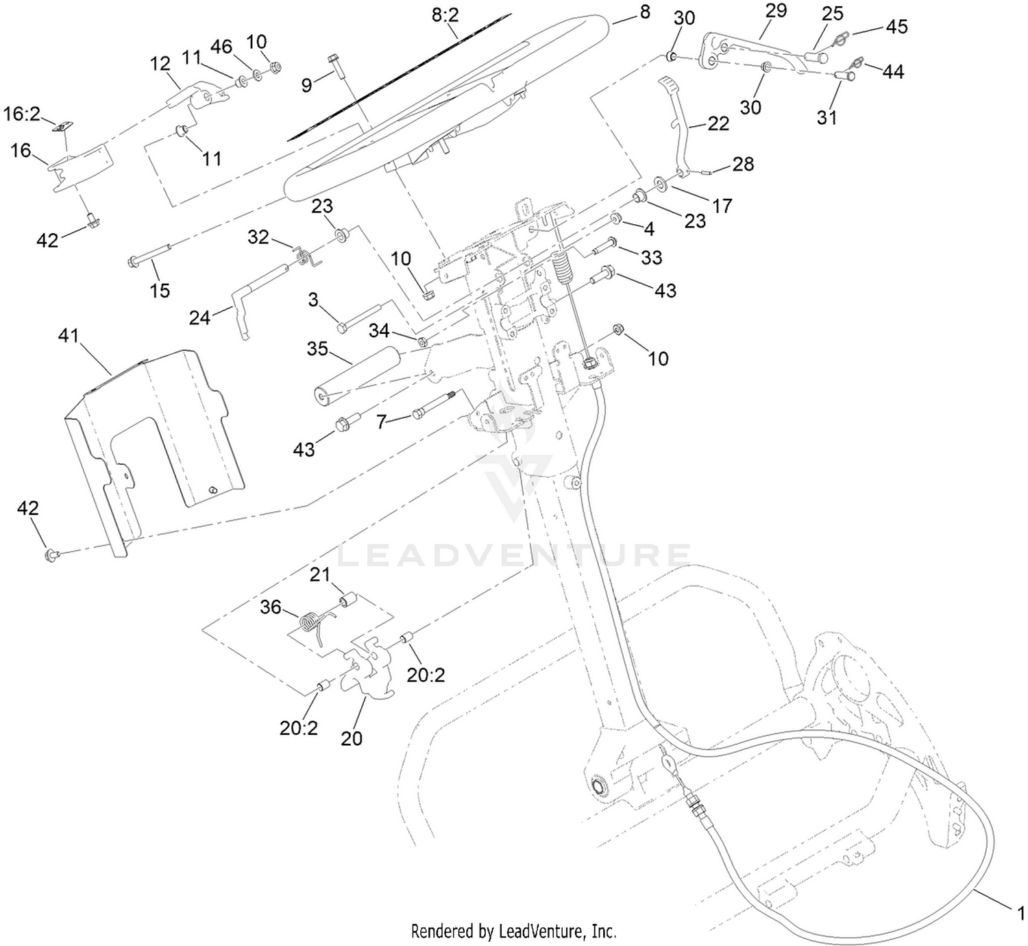 Upper Handle Assembly