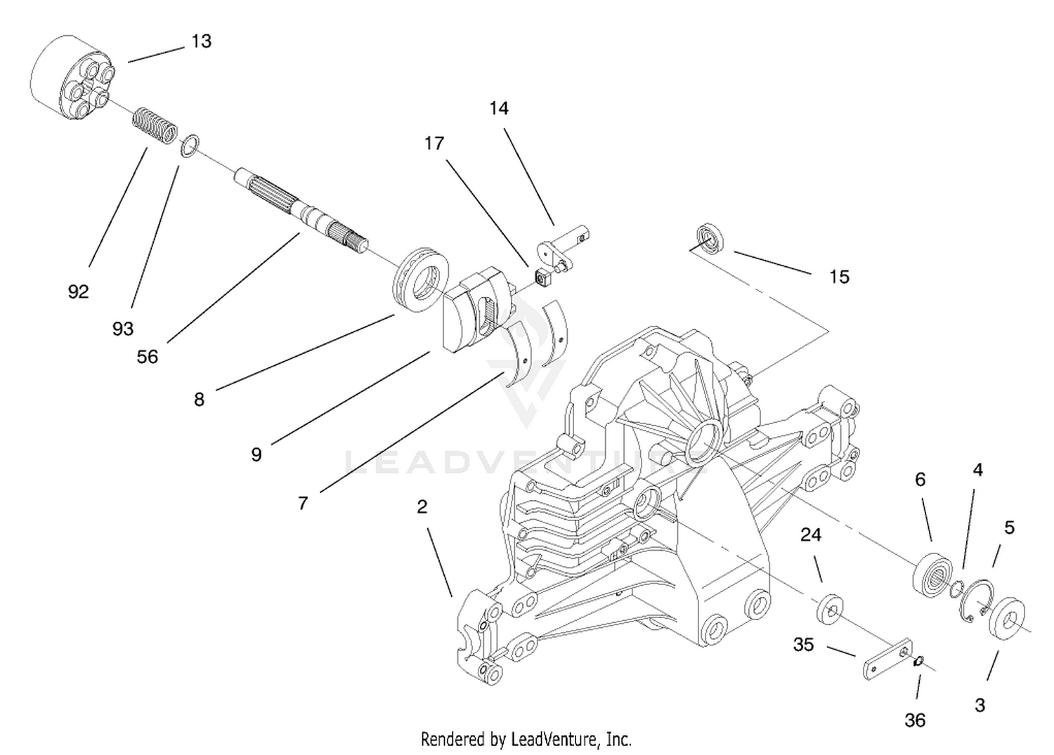 Hydro Transaxle Assembly