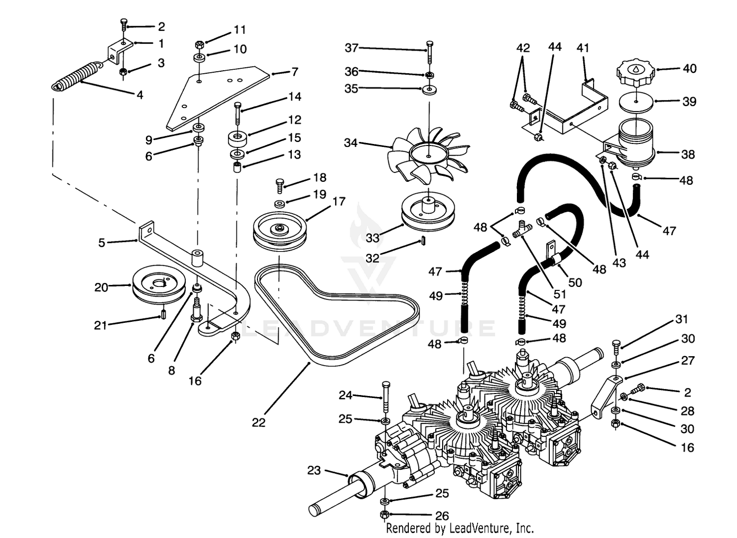 Transmission  Drive System Assembly