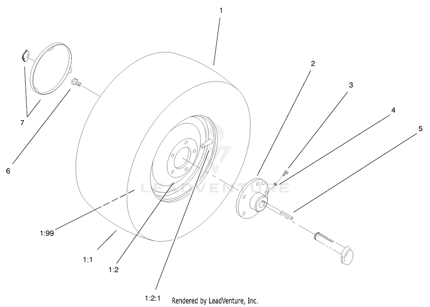 Rear Wheel Assembly