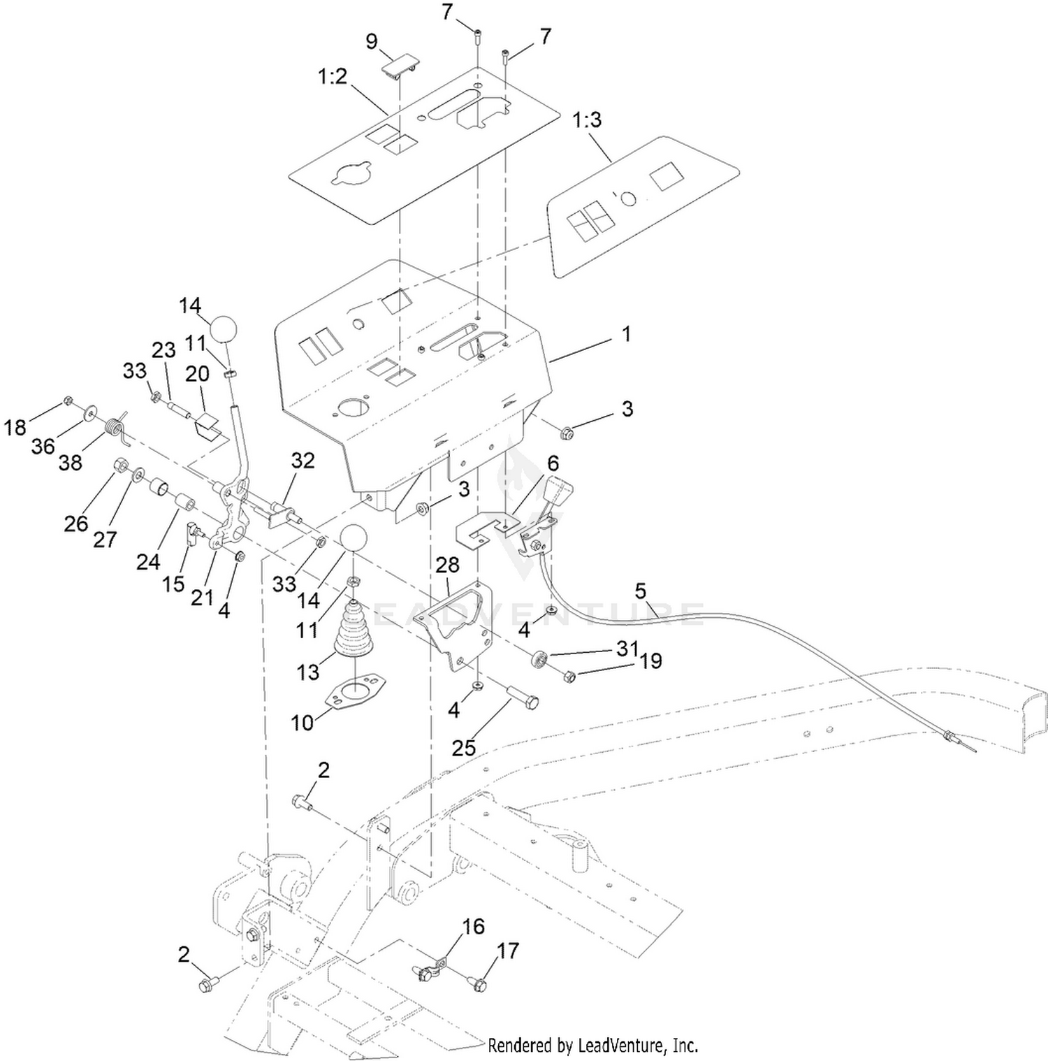 Operator Platform Assembly