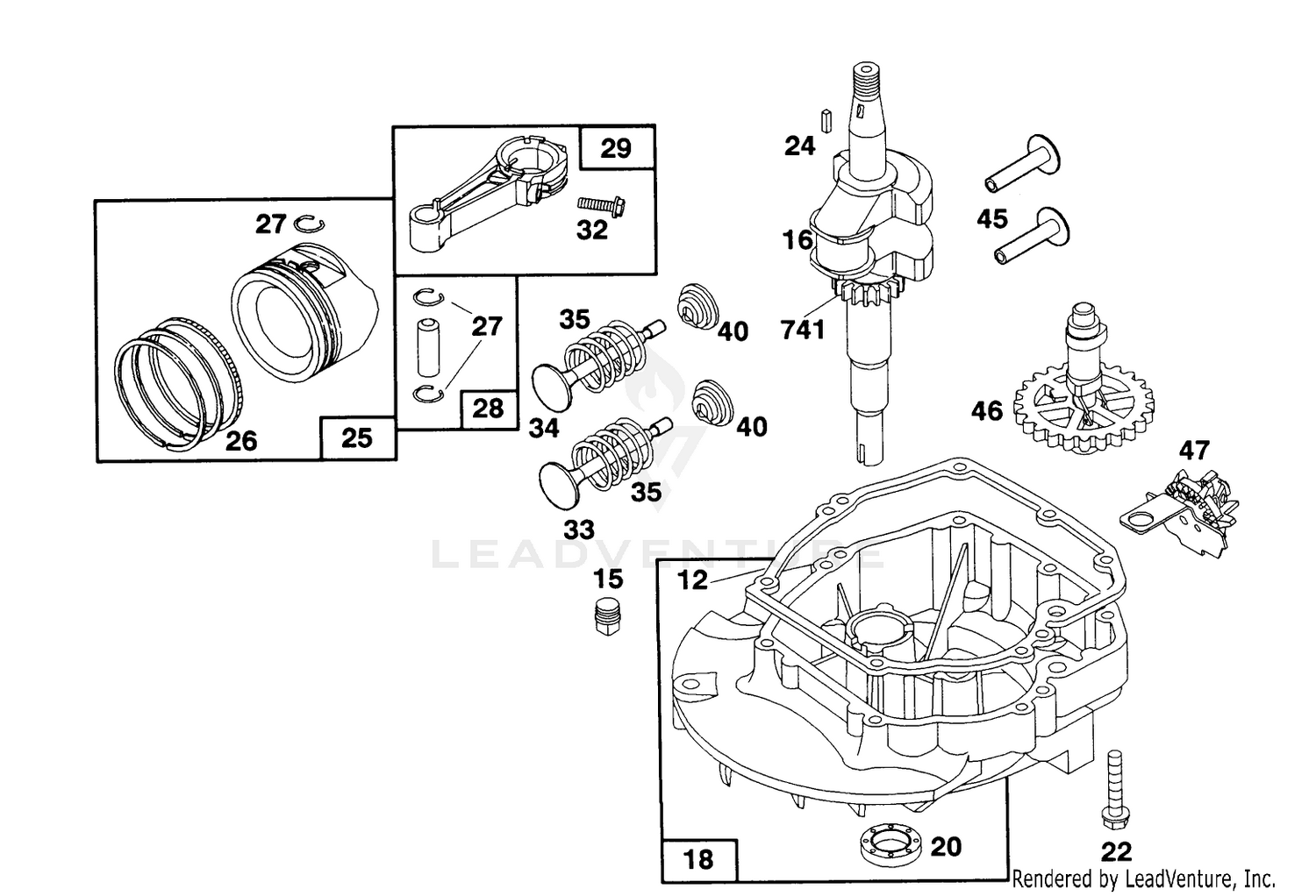 Engine Model 124702-3115-01 2