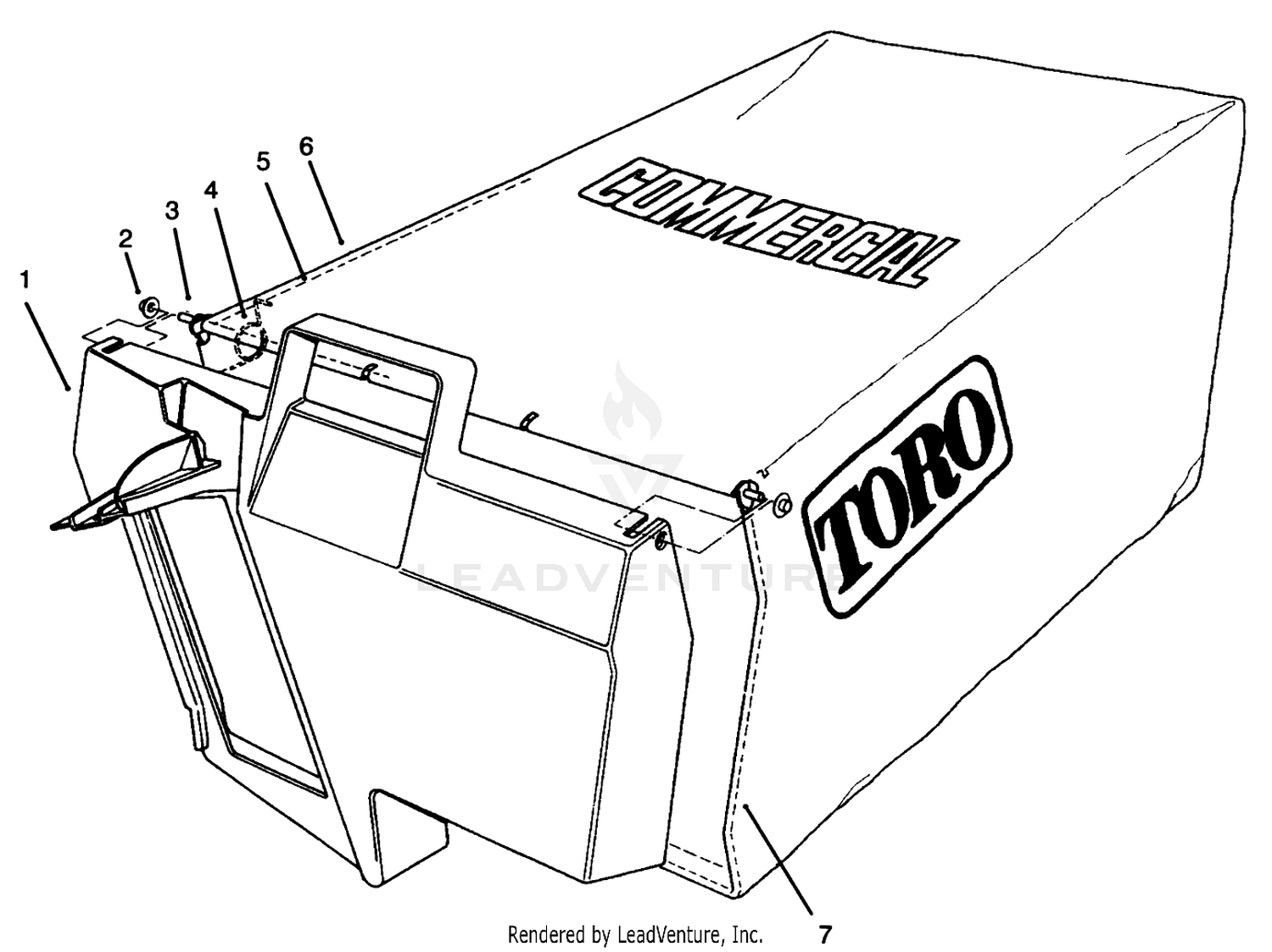 Grass Bag Assembly No. 11-5609