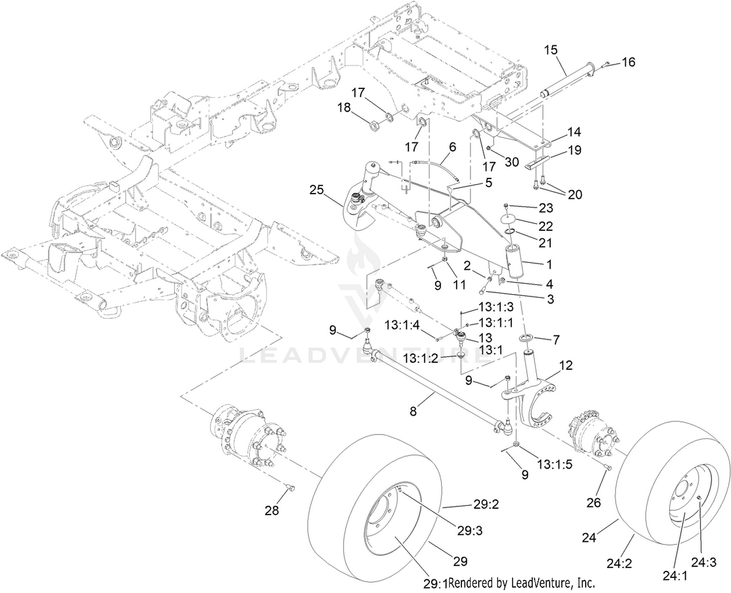 Rear Axle Assembly