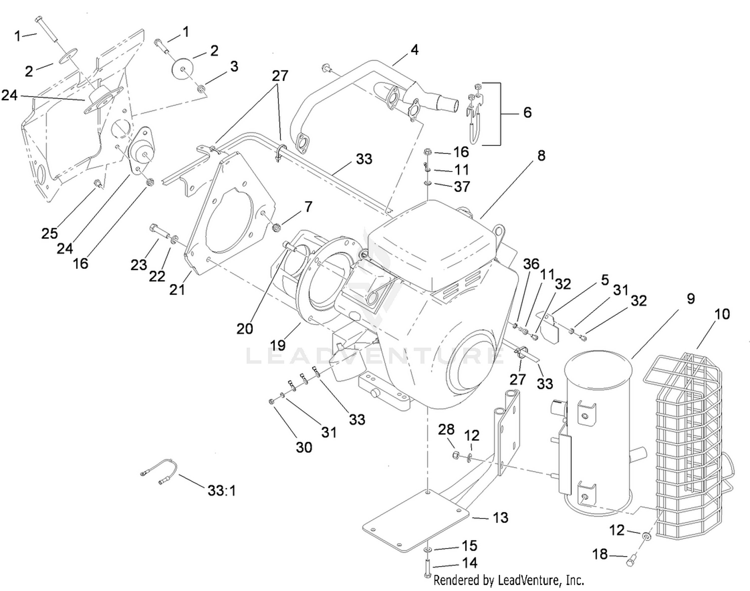 Engine Installation Assembly