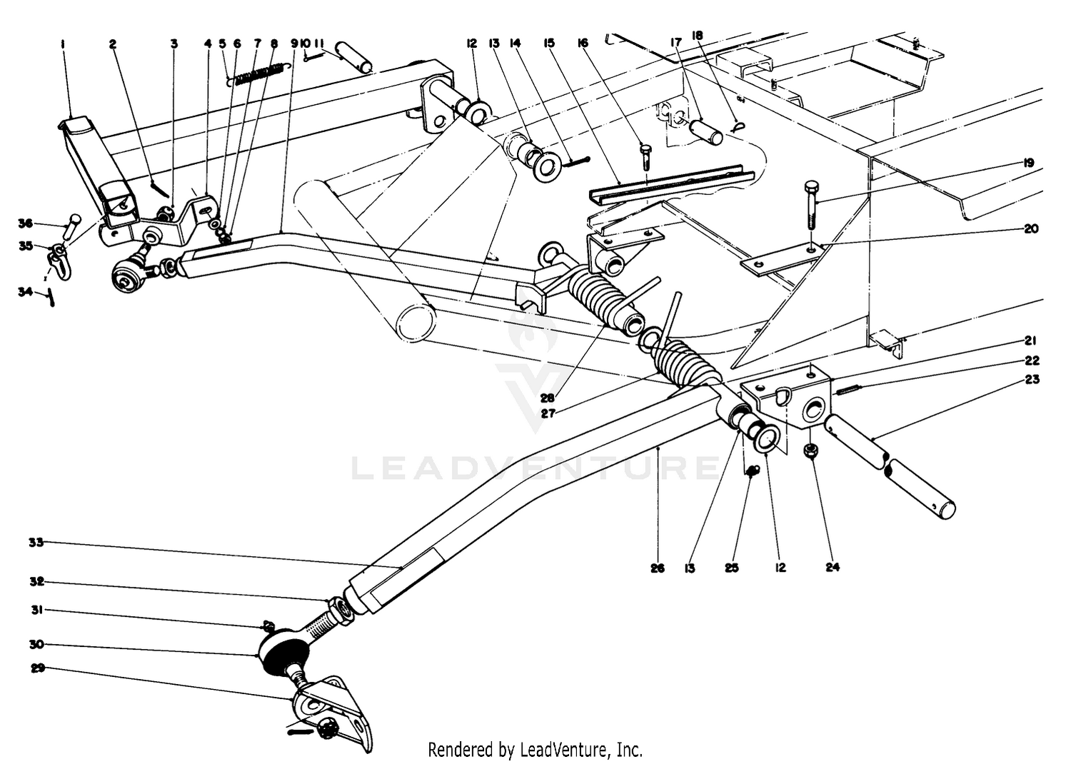 Push Arm Assembly