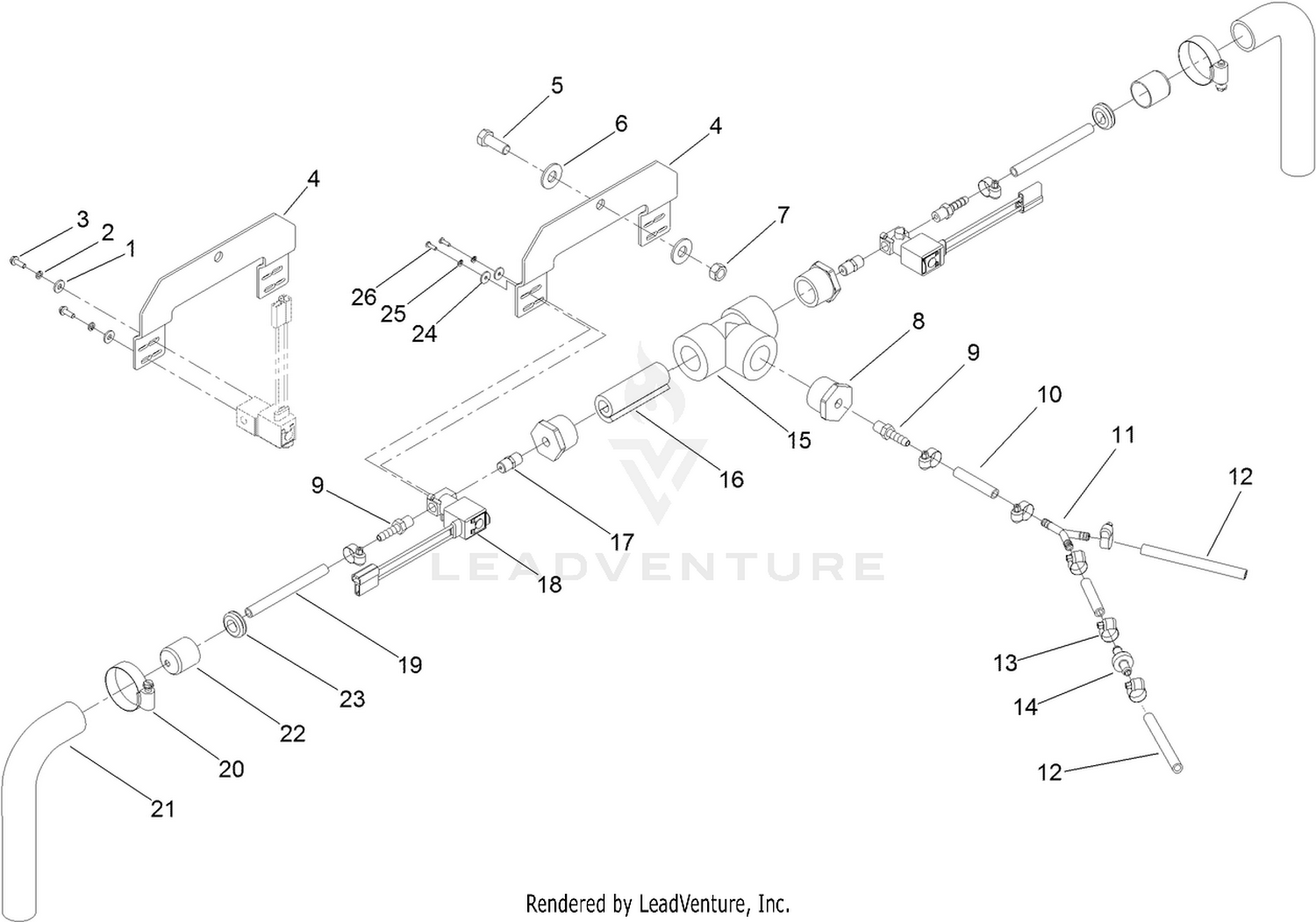 Mixer and Boom Solenoid Assembly