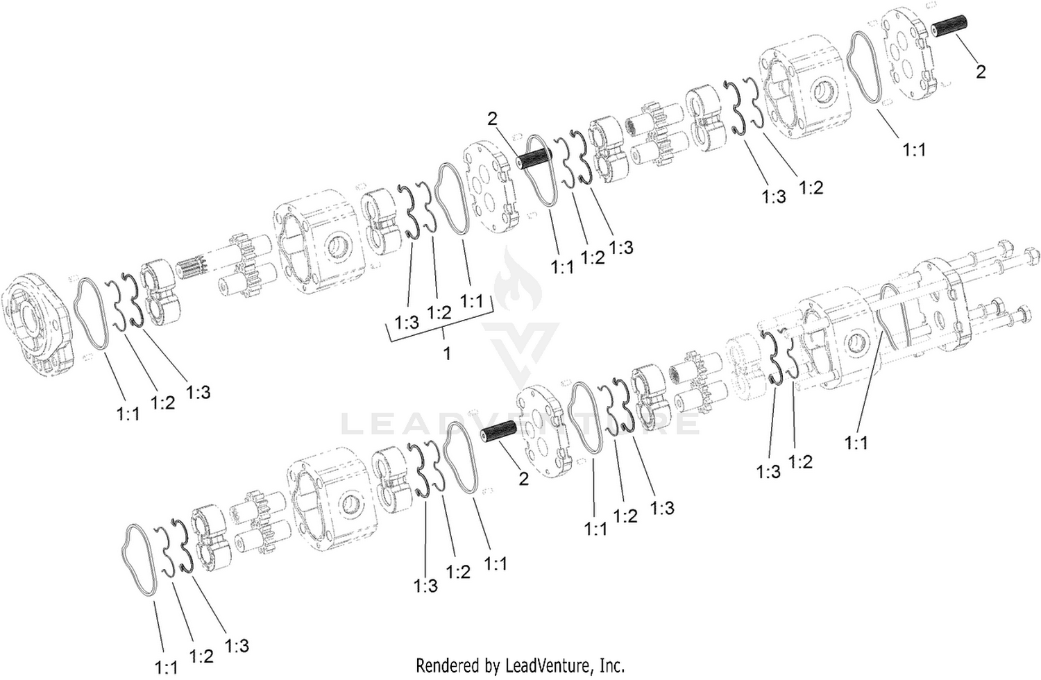 Gear Pump Assembly No. 105-7576
