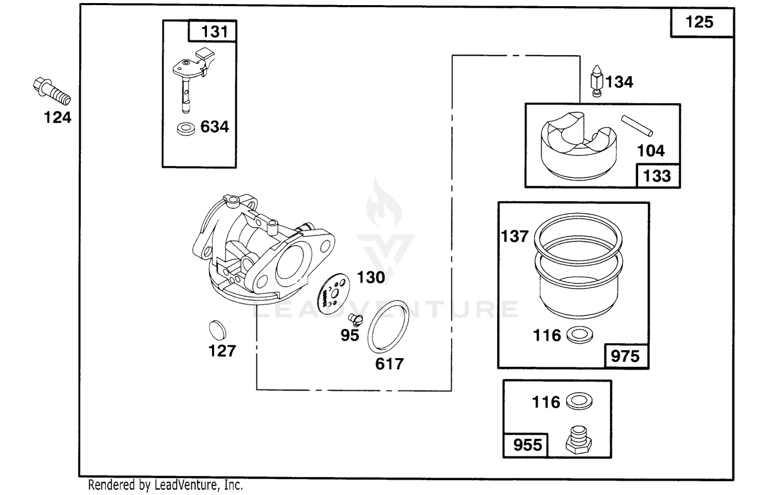 Engine Briggs  Stratton Model 12f802-0667-01 3