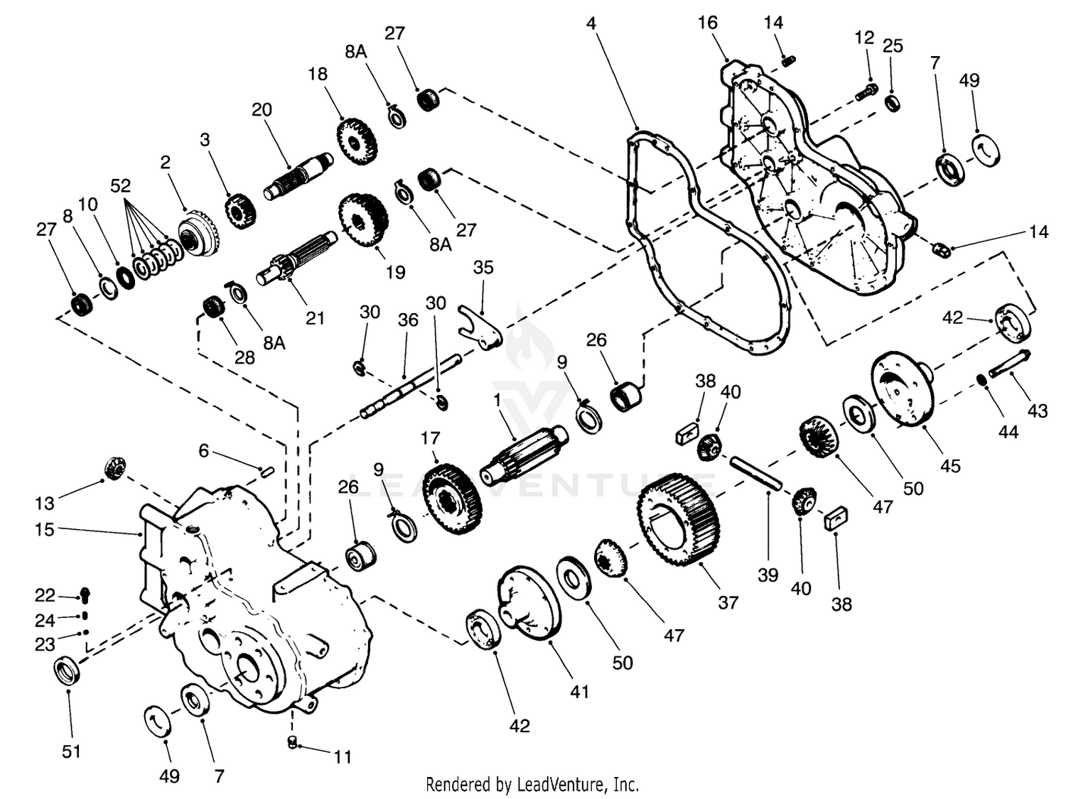 Transaxle Assembly No. 88-1260
