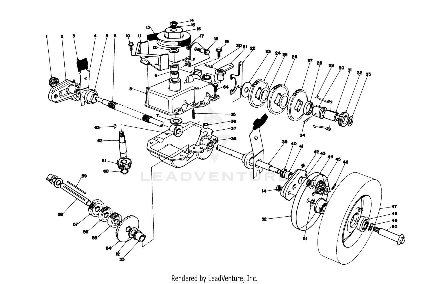 Gear Case Assembly