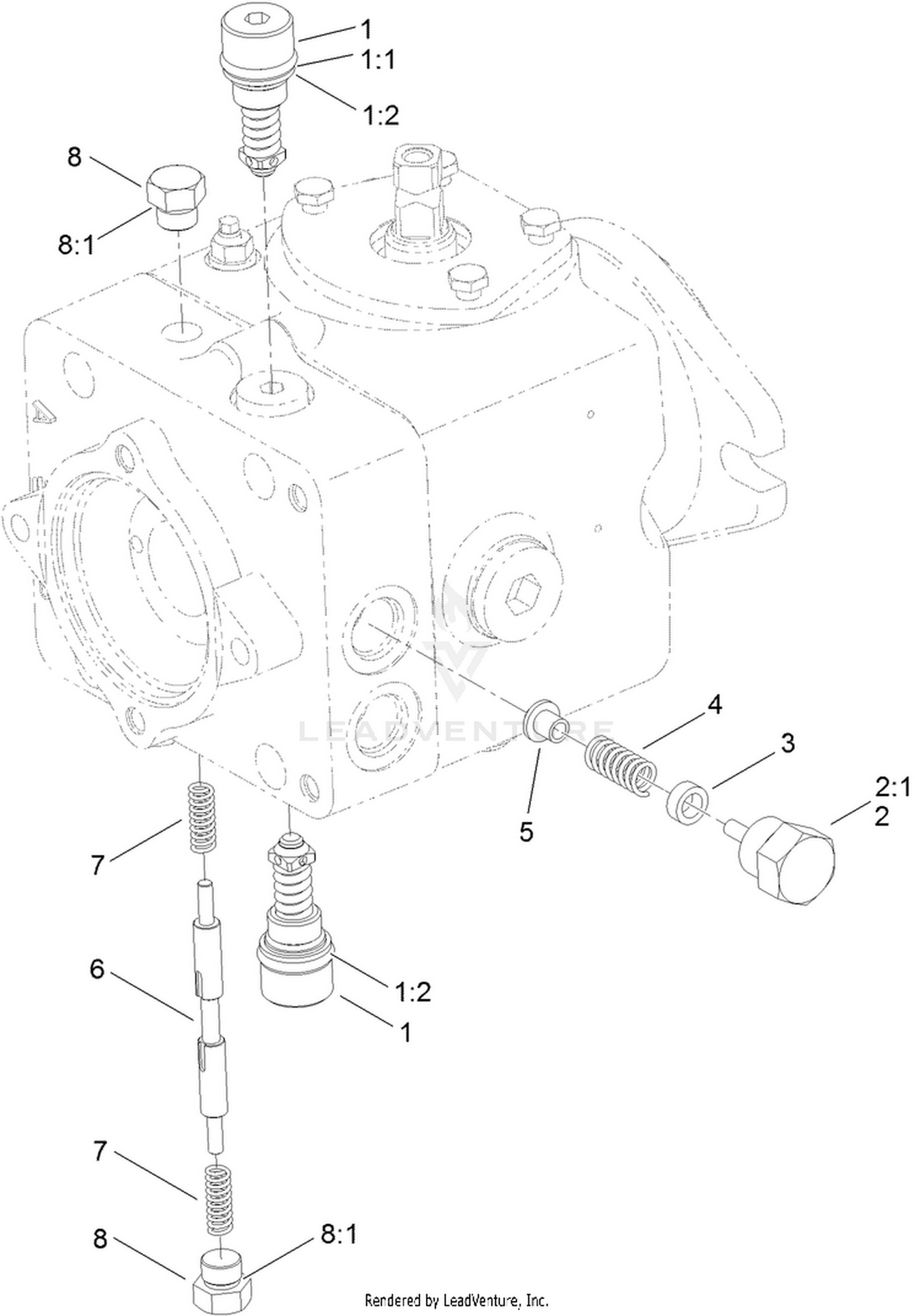 Transmission Assembly No. 111-3335