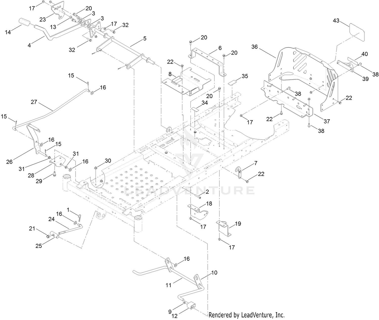 Deck Lift Assembly